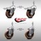 Service Caster 4 Inch SS High Temp Glass Filled Nylon 10mm Stem Caster Lock Brake SCC, 2PK SCC-SSTSTTL20S414-GFNSHT-M1015-2-S-2 - alternate 1